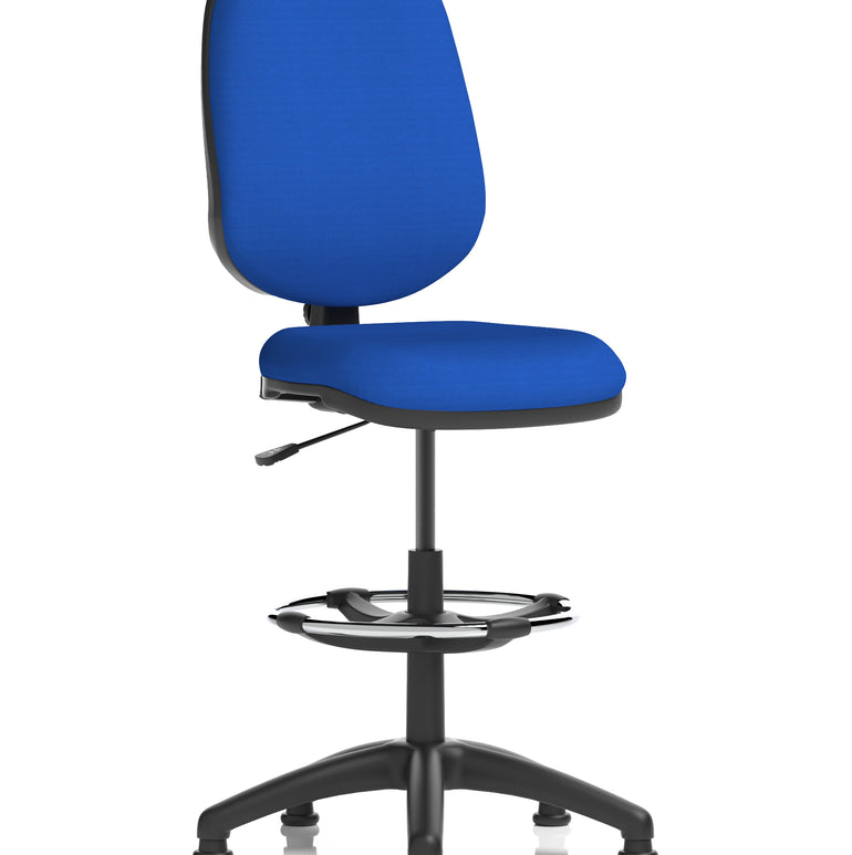Eclipse Plus I Medium Back Task Operator Office Chair with Hi Rise Draughtsman Kit