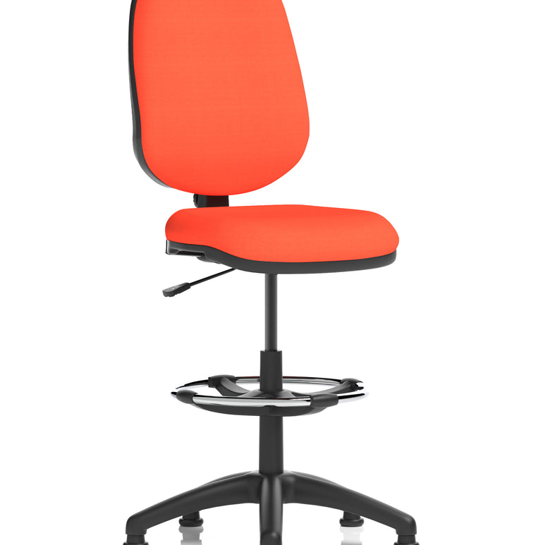 Eclipse Plus I Medium Back Task Operator Office Chair with Hi Rise Draughtsman Kit