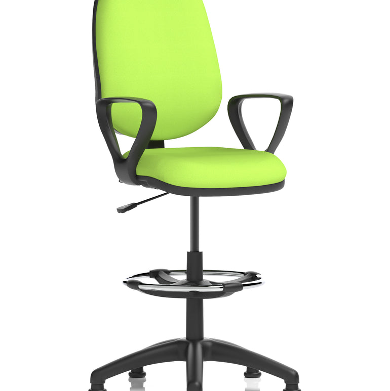 Eclipse Plus I Medium Back Task Operator Office Chair with Hi Rise Draughtsman Kit