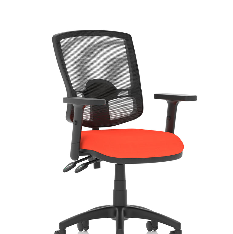 Eclipse Plus II Deluxe Mesh Back Task Operator Office Chair