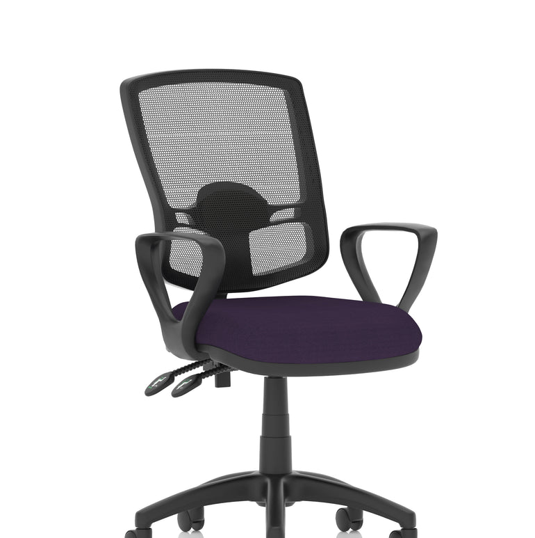 Eclipse Plus II Deluxe Mesh Back Task Operator Office Chair