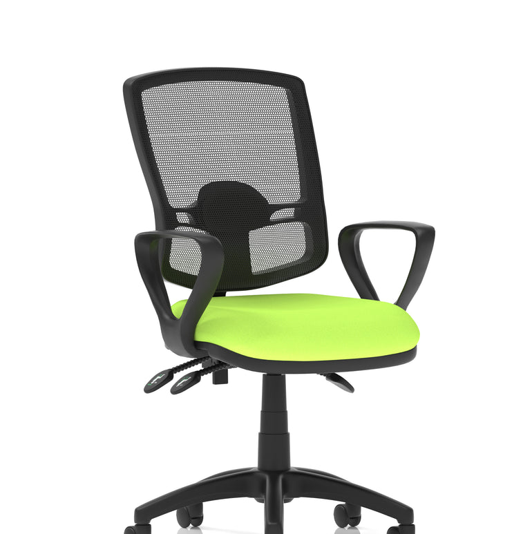 Eclipse Plus III Deluxe Medium Mesh Back Task Operator Office Chair