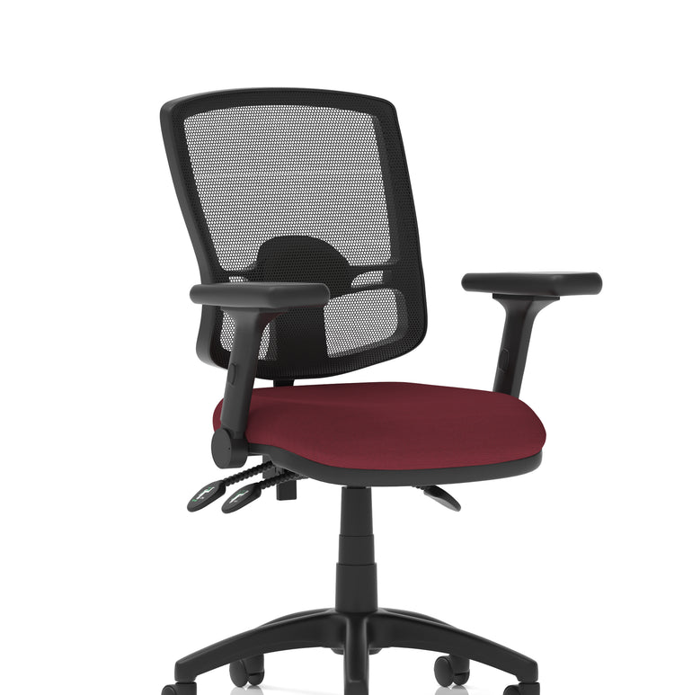 Eclipse Plus III Deluxe Medium Mesh Back Task Operator Office Chair