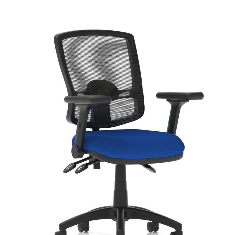 Eclipse Plus III Deluxe Medium Mesh Back Task Operator Office Chair