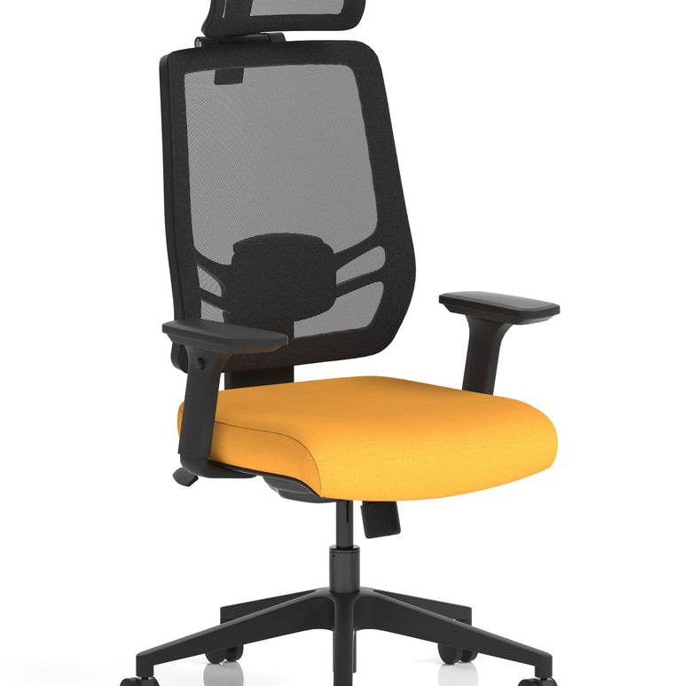 Ergo Twist High Mesh Back Ergonomic Task Operator Office Chair with Arms