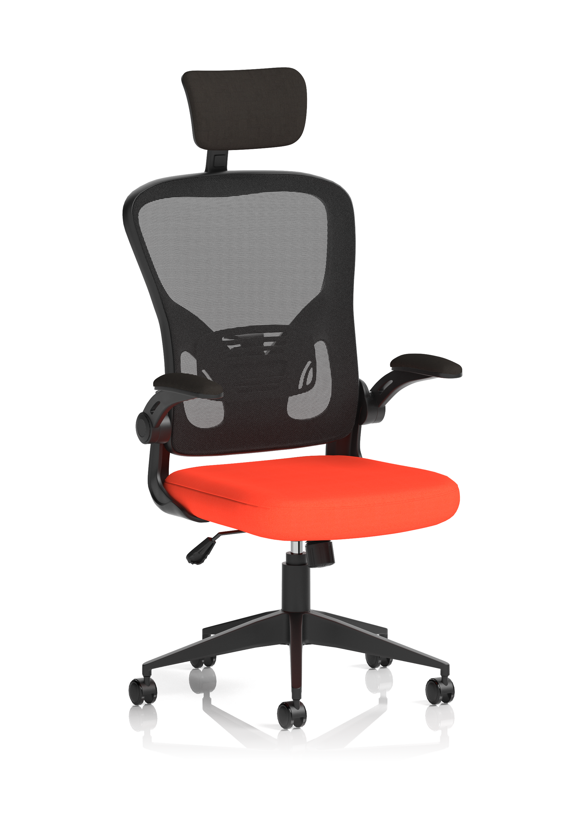 Ace Executive Mesh Chair With Folding Arms