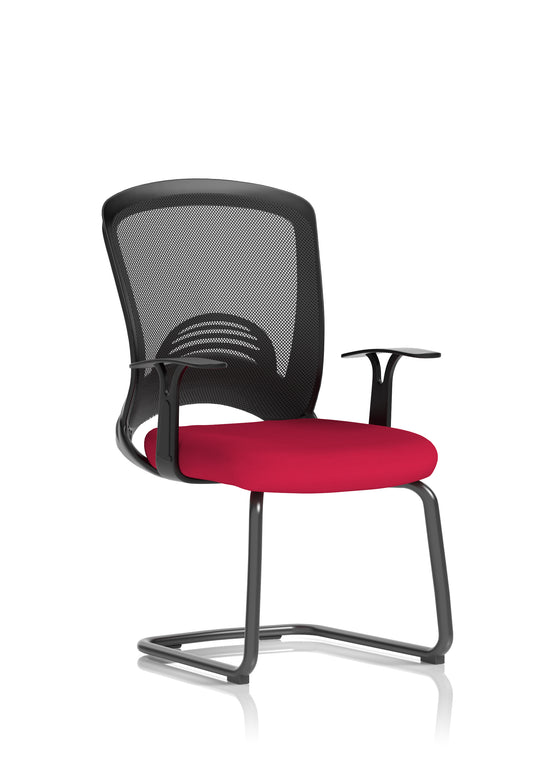 Astro Visitor Cantilever Leg Mesh Chair