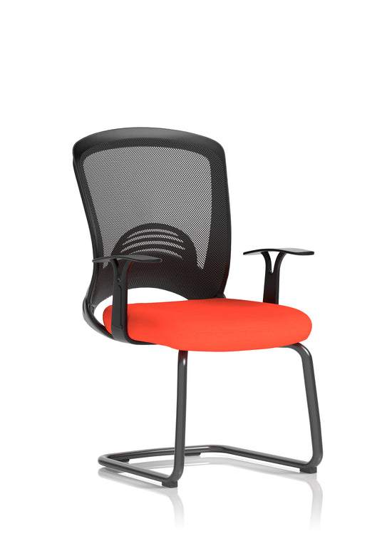 Astro Visitor Cantilever Leg Mesh Chair