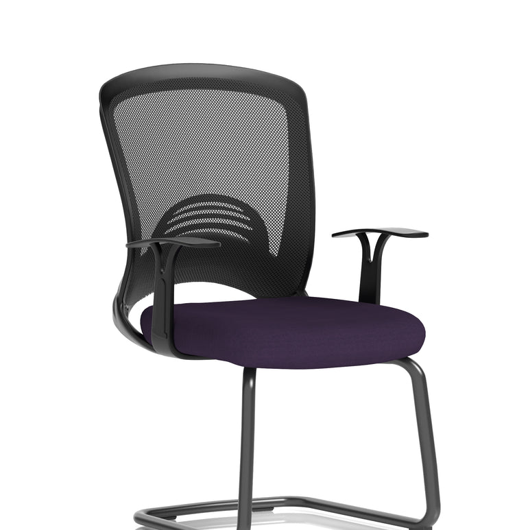 Astro Visitor Cantilever Leg Mesh Chair