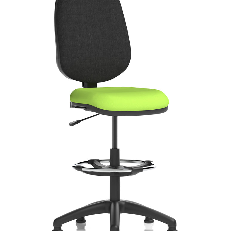 Eclipse Plus I Medium Back Task Operator Office Chair with Hi Rise Draughtsman Kit