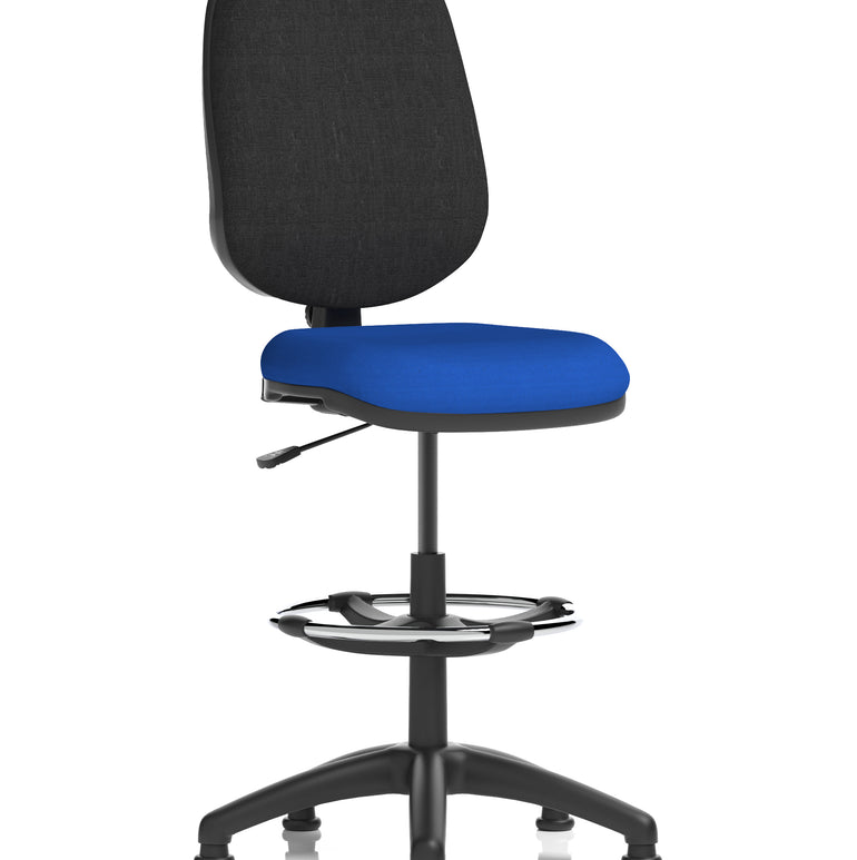 Eclipse Plus I Medium Back Task Operator Office Chair with Hi Rise Draughtsman Kit
