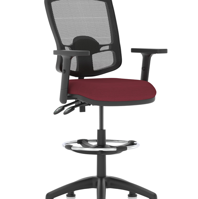 Eclipse Plus II Deluxe Mesh Back Task Operator Office Chair