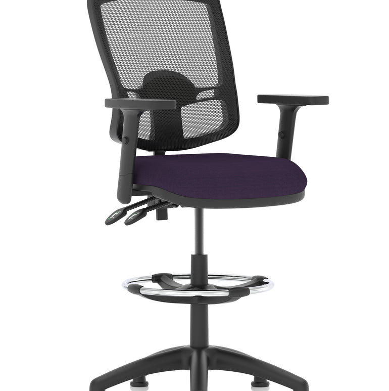 Eclipse Plus II Deluxe Mesh Back Task Operator Office Chair