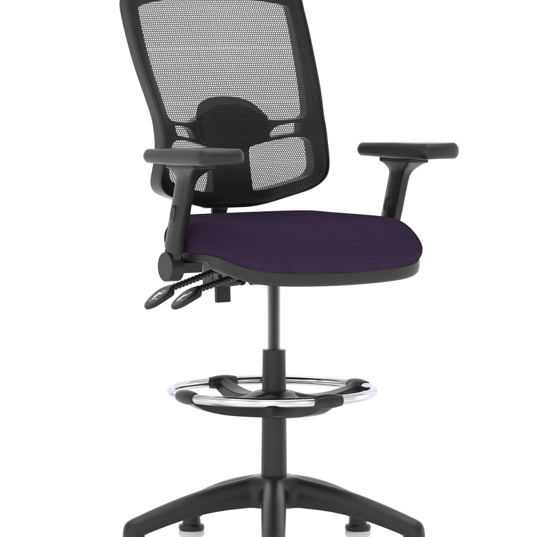 Eclipse Plus II Deluxe Mesh Back Task Operator Office Chair