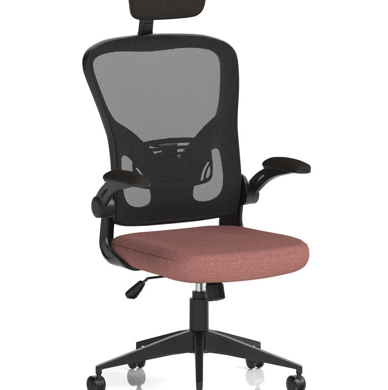 Ace Executive Mesh Chair With Folding Arms