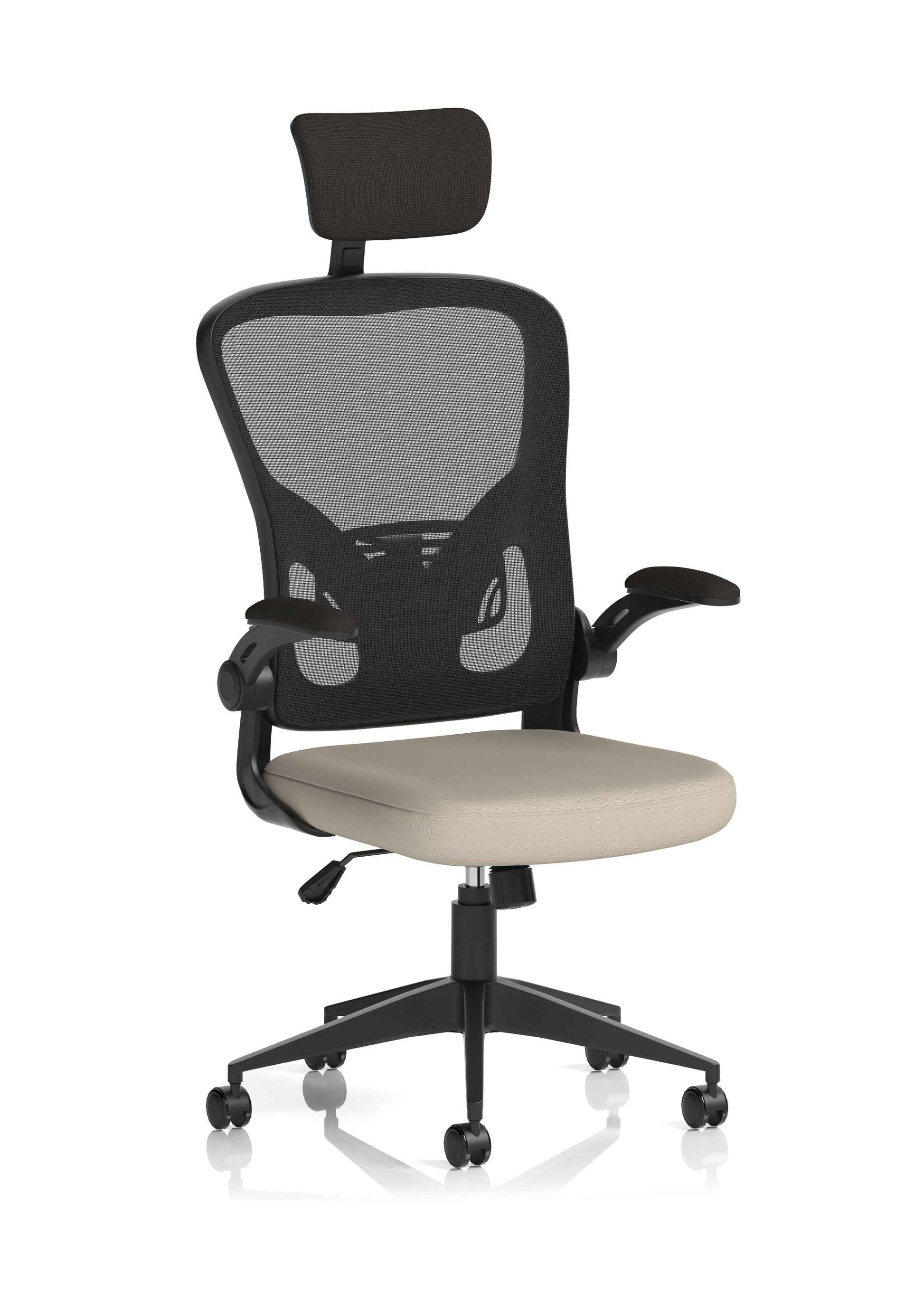 Ace Executive Mesh Chair With Folding Arms