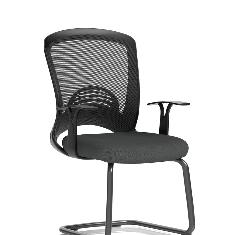 Astro Visitor Cantilever Leg Mesh Chair