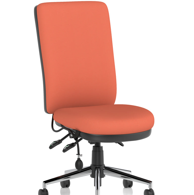 Chiro High Back Task Operator Office Chair In Quest Fabric