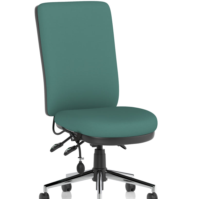Chiro High Back Task Operator Office Chair In Quest Fabric