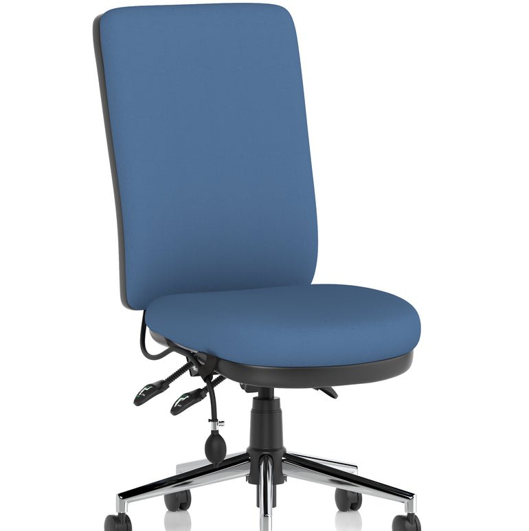 Chiro High Back Task Operator Office Chair In Quest Fabric