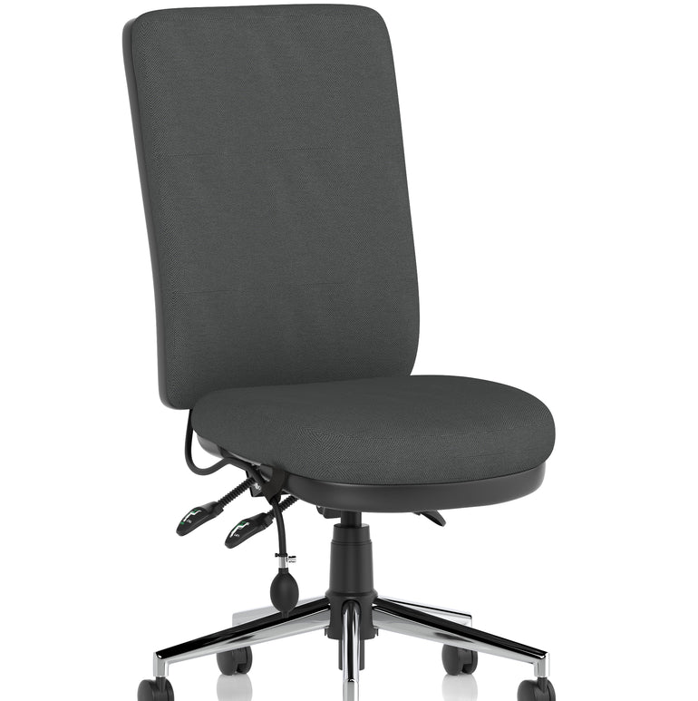 Chiro High Back Task Operator Office Chair In Quest Fabric