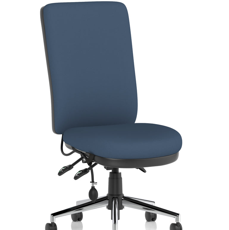 Chiro High Back Task Operator Office Chair In Quest Fabric
