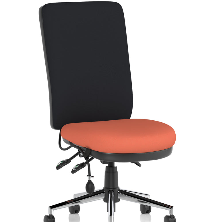 Chiro High Back Task Operator Office Chair In Quest Fabric