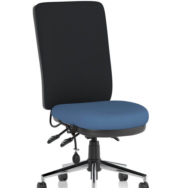 Chiro High Back Task Operator Office Chair In Quest Fabric
