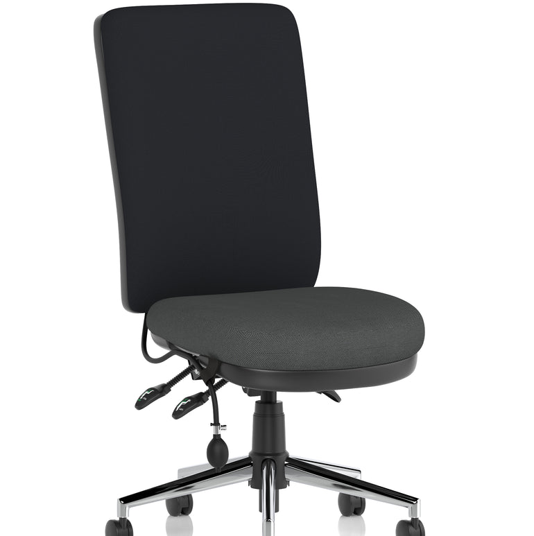 Chiro High Back Task Operator Office Chair In Quest Fabric