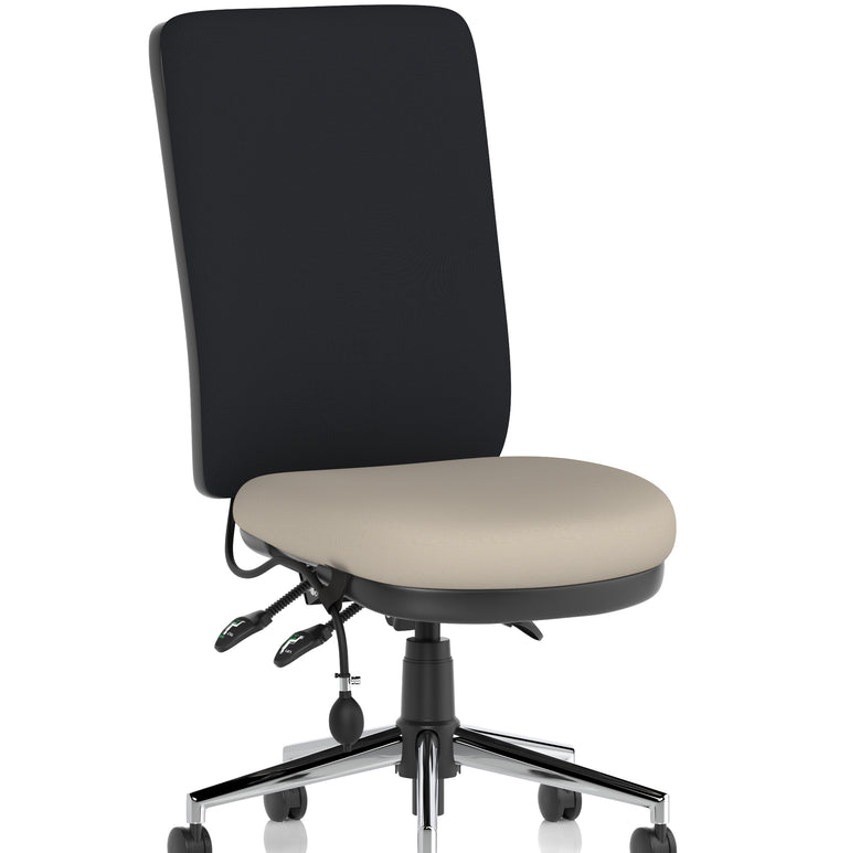 Chiro High Back Task Operator Office Chair In Quest Fabric