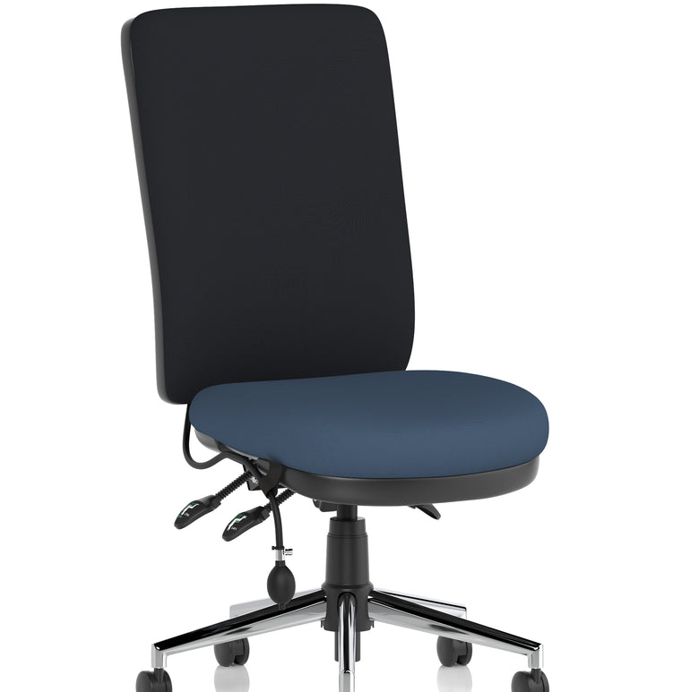 Chiro High Back Task Operator Office Chair In Quest Fabric