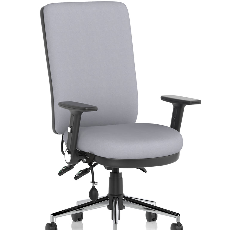 Chiro High Back Task Operator Office Chair In Quest Fabric