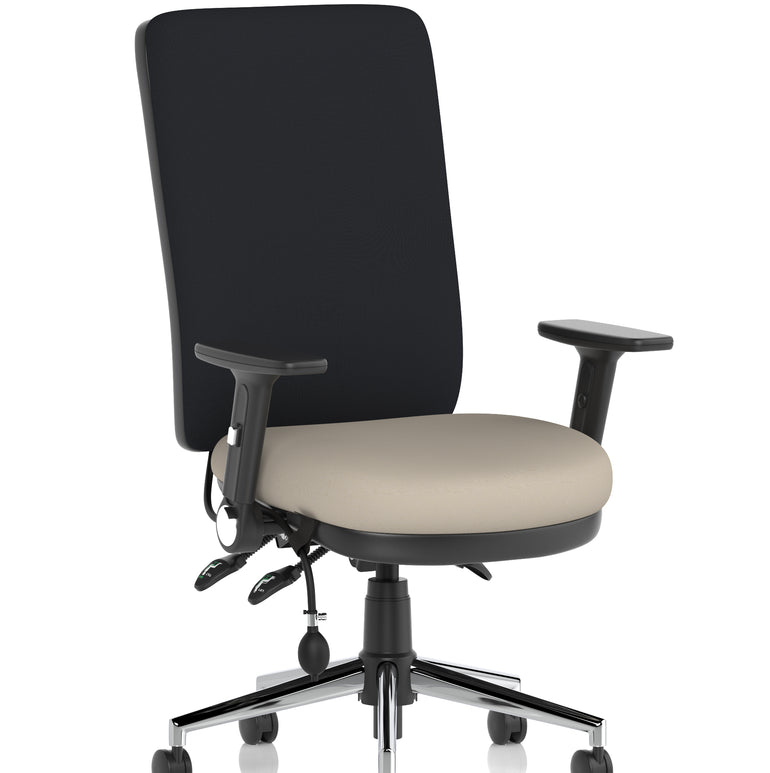 Chiro High Back Task Operator Office Chair In Quest Fabric