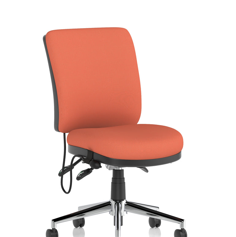Chiro Medium Back Task Operator Office Chair In Quest Fabric