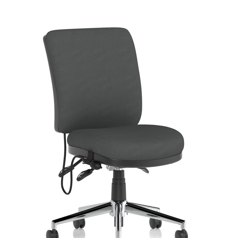 Chiro Medium Back Task Operator Office Chair In Quest Fabric