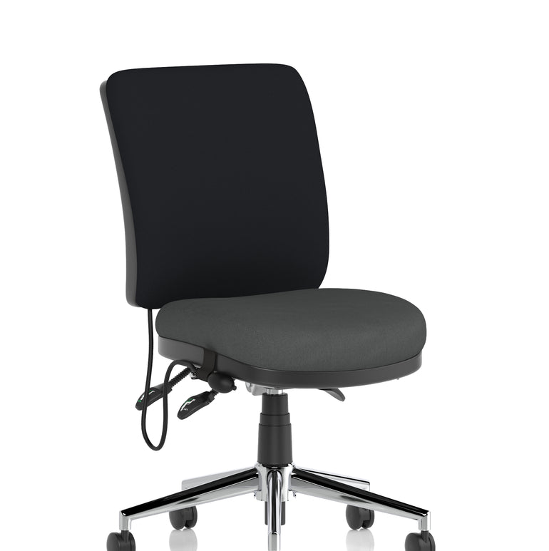 Chiro Medium Back Task Operator Office Chair In Quest Fabric