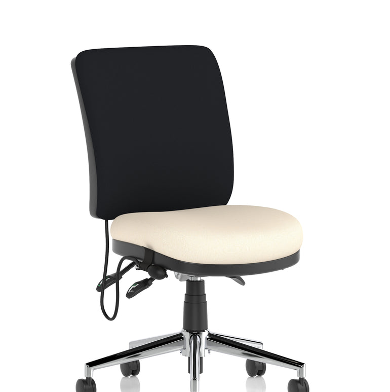 Chiro Medium Back Task Operator Office Chair In Quest Fabric