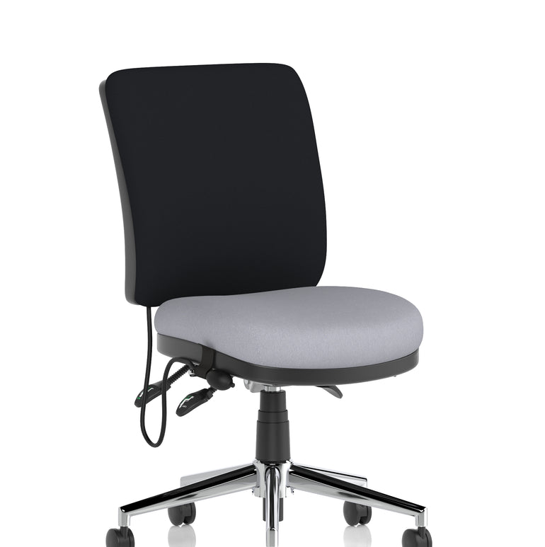 Chiro Medium Back Task Operator Office Chair In Quest Fabric