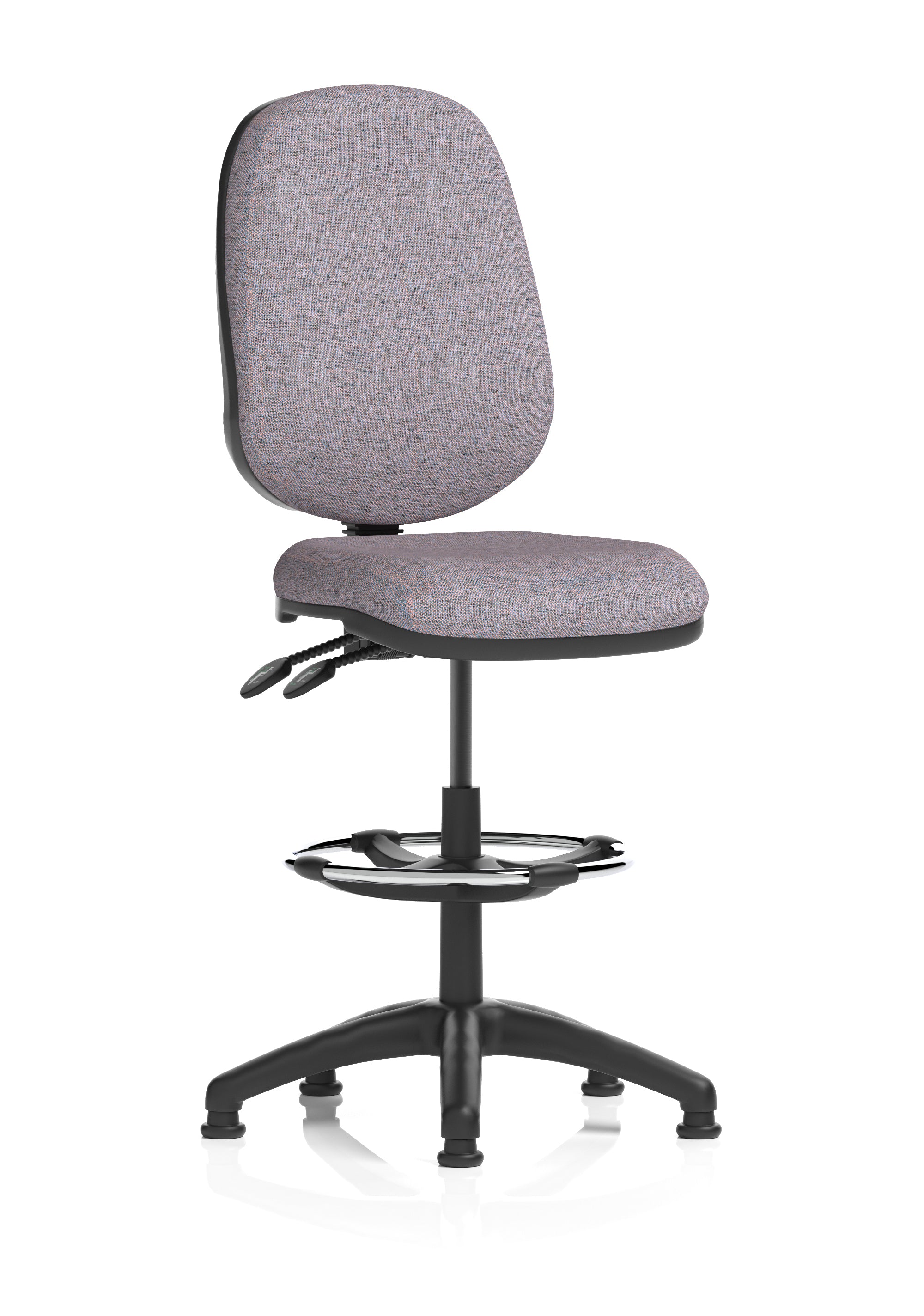 Eclipse Plus II Task Operator Office Chair With Hi Rise Draughtsman Ki Eclipse plus ii task operator office chair with hi rise draughtsman ki