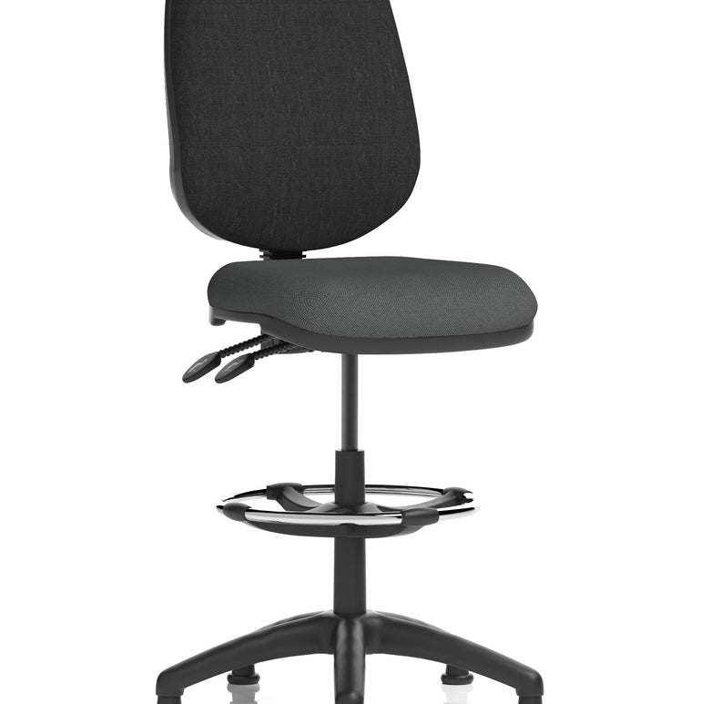 Eclipse Plus II Task Operator Office Chair with Hi Rise Draughtsman Kit