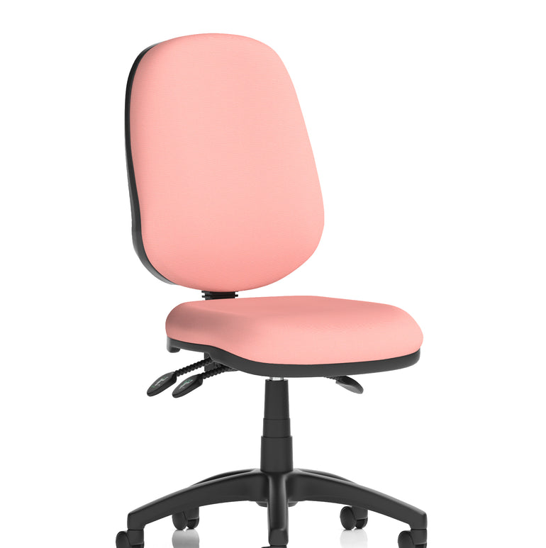 Eclipse Plus III Medium Back Task Operator Office Chair In Quest And Rivet Fabric