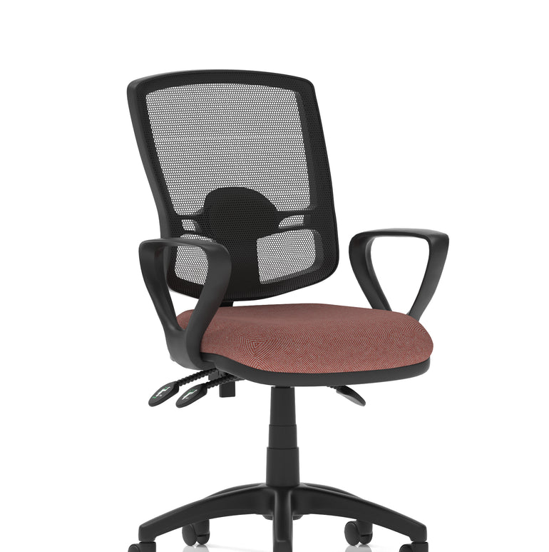 Eclipse Plus III Deluxe Medium Mesh Back Task Operator Office Chair