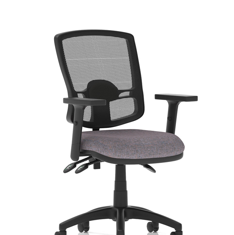 Eclipse Plus III Deluxe Medium Mesh Back Task Operator Office Chair
