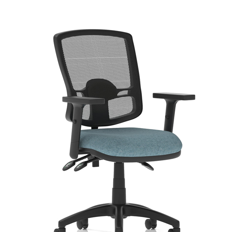 Eclipse Plus III Deluxe Medium Mesh Back Task Operator Office Chair