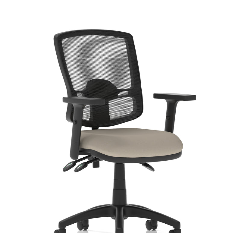 Eclipse Plus III Deluxe Medium Mesh Back Task Operator Office Chair
