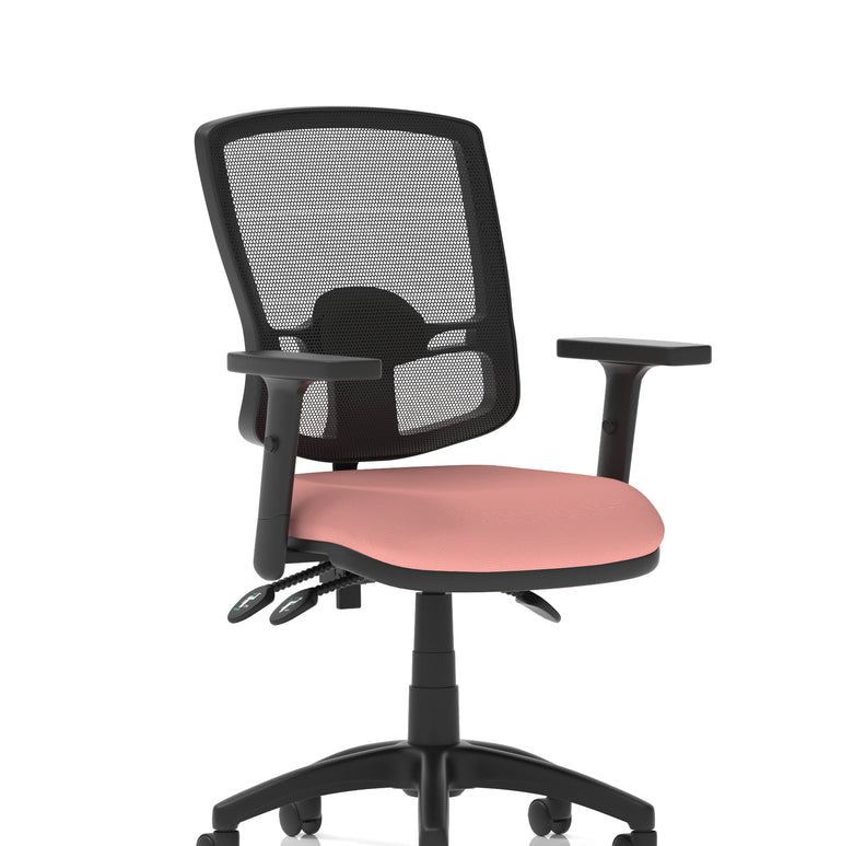 Eclipse Plus III Deluxe Medium Mesh Back Task Operator Office Chair