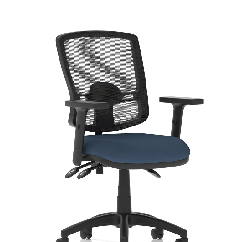 Eclipse Plus III Deluxe Medium Mesh Back Task Operator Office Chair