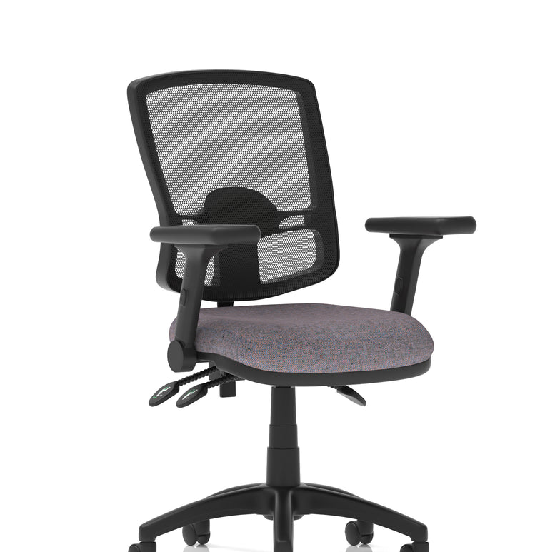 Eclipse Plus III Deluxe Medium Mesh Back Task Operator Office Chair