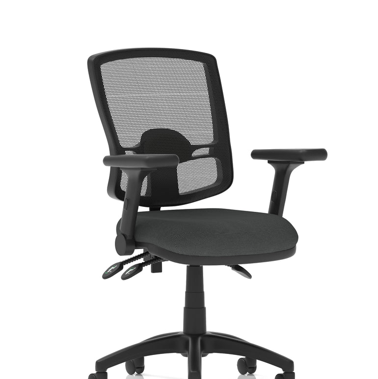 Eclipse Plus III Deluxe Medium Mesh Back Task Operator Office Chair
