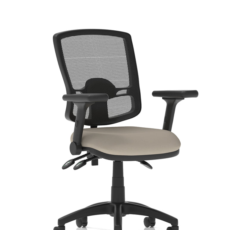 Eclipse Plus III Deluxe Medium Mesh Back Task Operator Office Chair